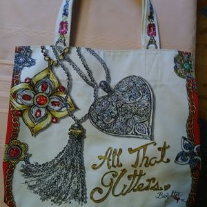 All that glitters tote bag